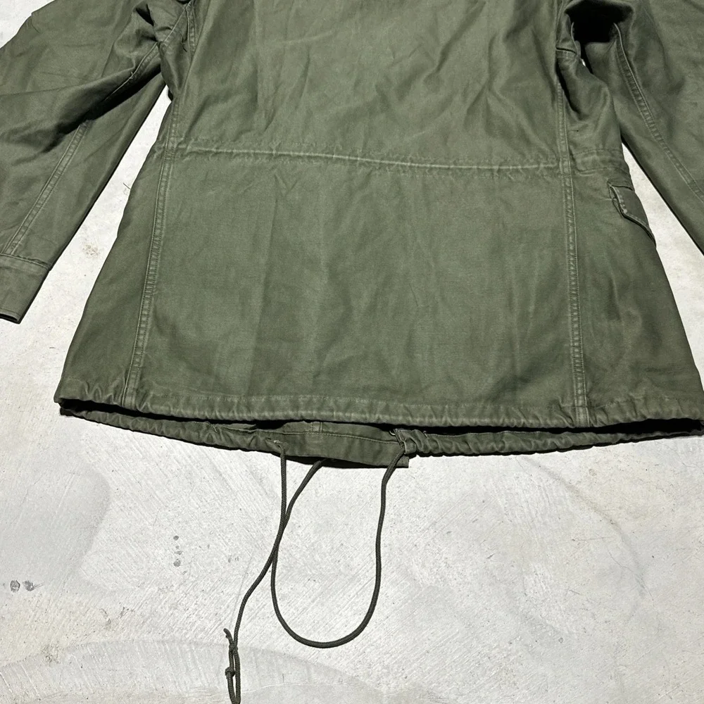 VTG Vietnam War US Coat Man's Cotton Wind Resistant Sateen 9 OZ OG 107 1960s SM - Picture 15 of 15